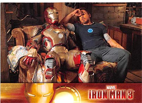 Iron Man Tony Stark trading card 2013 Upper Deck #38 Relaxing
